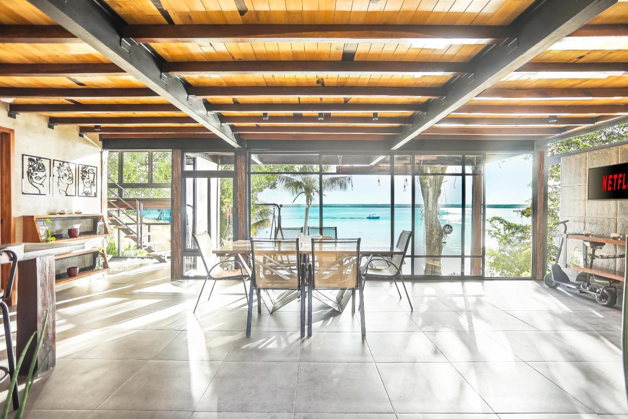 Casa Villa Real- Lagoon Acces And Stunning Views! Bacalar Eksteriør bilde